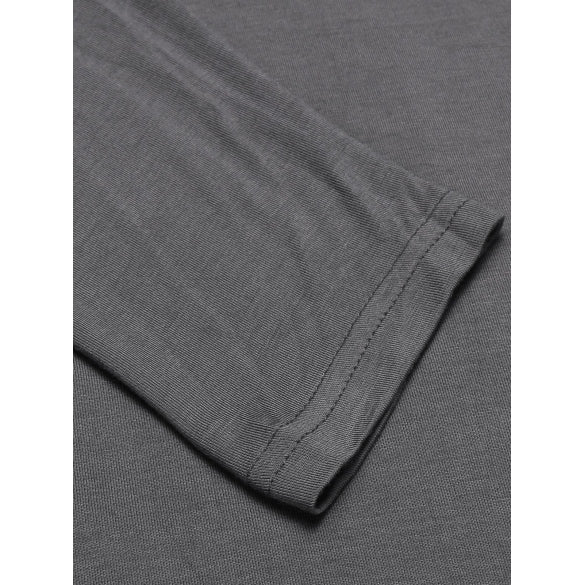 Cheap Turtleneck Long Sleeve Irregular Solid Dress Online – Sheinchic.com