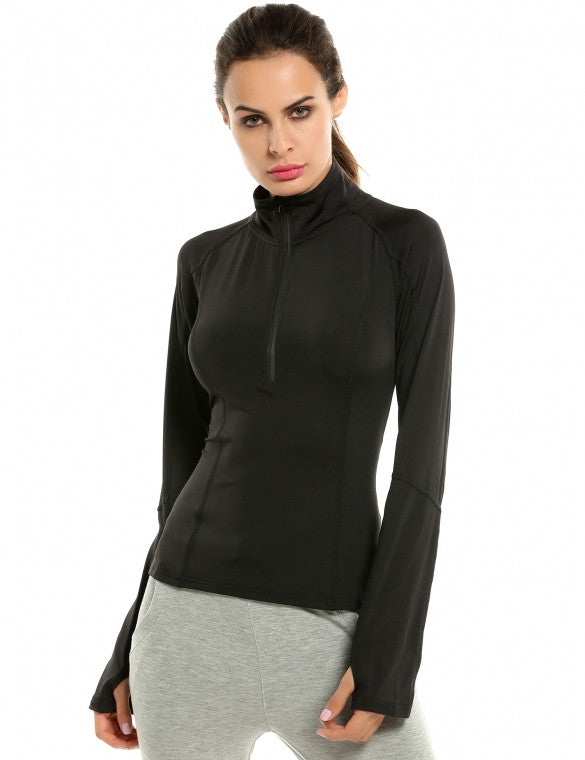New Women Casual Slim Long Sleeve Sweatshirt Sports Clothing Tops ...