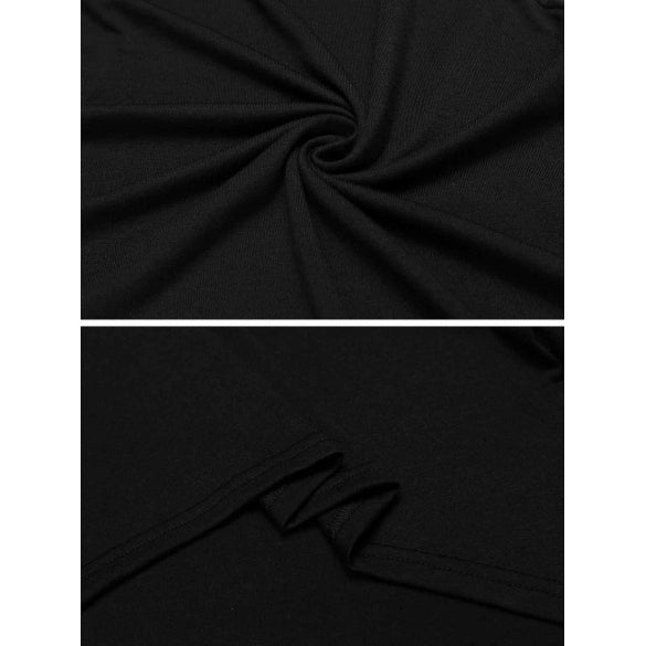 Cheap Long Sleeve Solid Asymmetric Tunic T-Shirt Online – Sheinchic.com