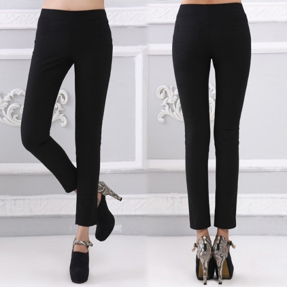 New Fashion Women's Casual Pencil Pants Slim Long Trousers – Sheinchic.com