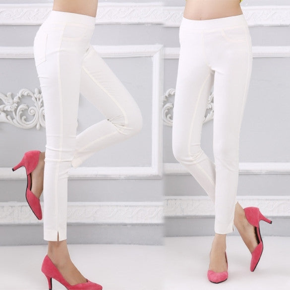 New Fashion Women's Casual Pencil Pants Slim Long Trousers – Sheinchic.com