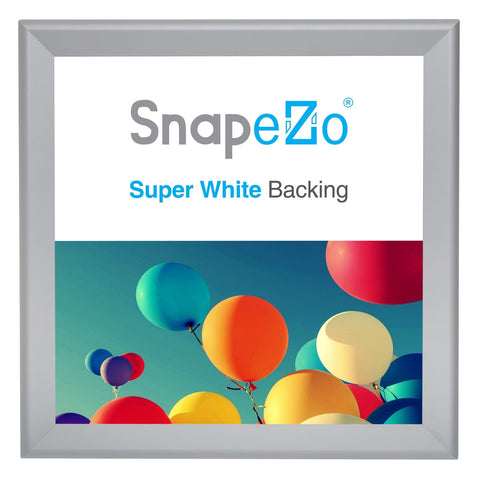 40x60 Silver Snapezo® Self-Assembly Snap Frame - 1.7 Profile – Snap Frames  Direct