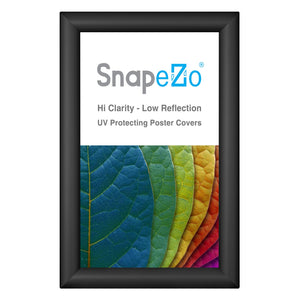 8.5x14 Black SnapeZo® Snap Frame - 1.2" Profile