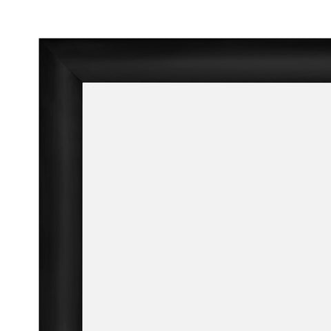 Seco 24 in. x 36 in. Silver Rounded Corners Snap Frame