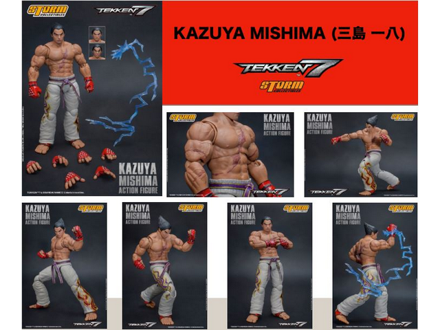 storm collectibles kazuya mishima