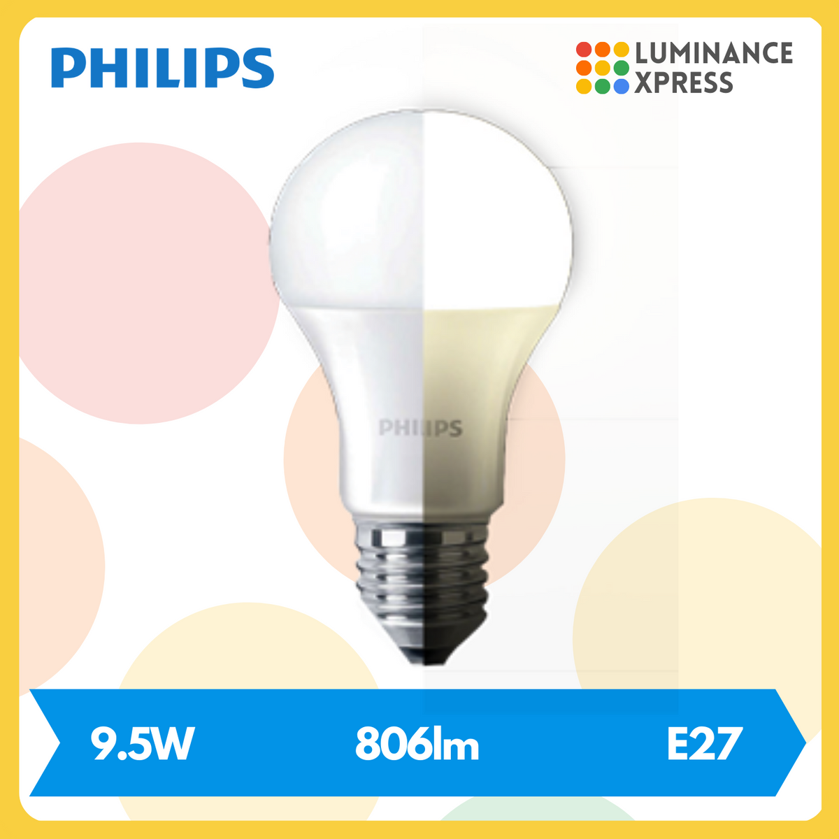 Blootstellen Scully Verslaafd PHILIPS LED Scene Switch Bulb 9.5W Duo Colour E27 — LUMINANCE SYSTEMS