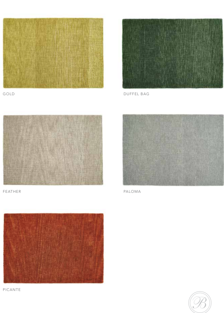 carpet colour chart