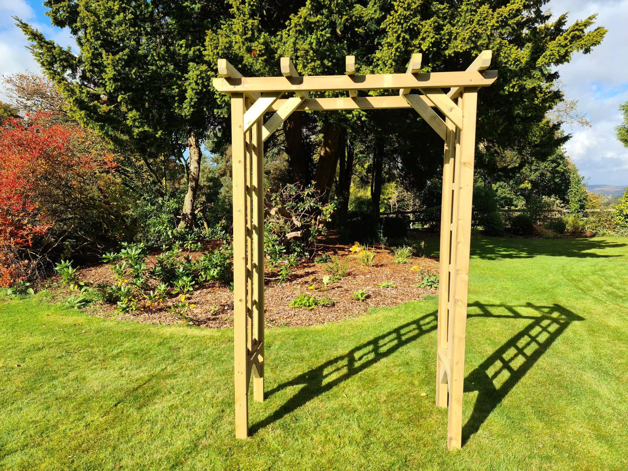 Wooden Rose Arch 3FT (CVRA1) – Garden Furniture UK