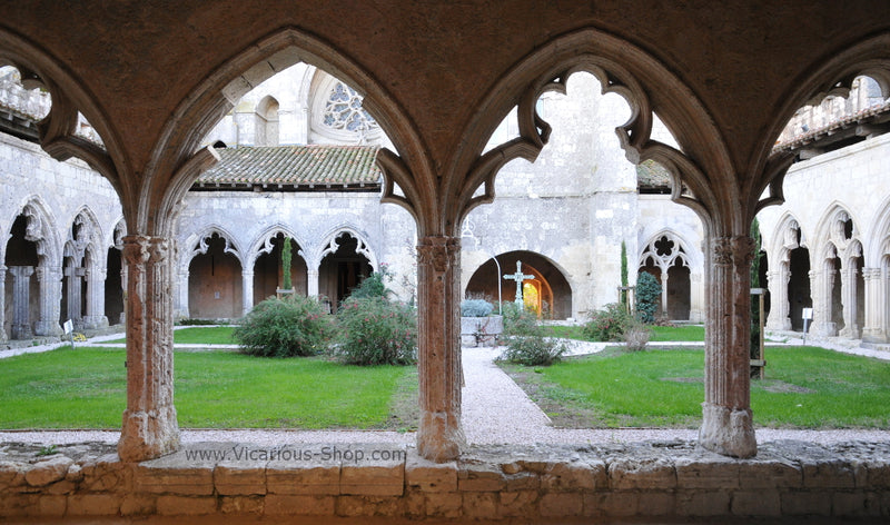 la Romieu cloisters by Vicarious Media