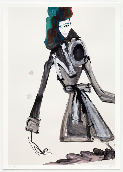 Tanya Ling - No / The House of Viktor & Rolf - Fashion Illustration Gallery