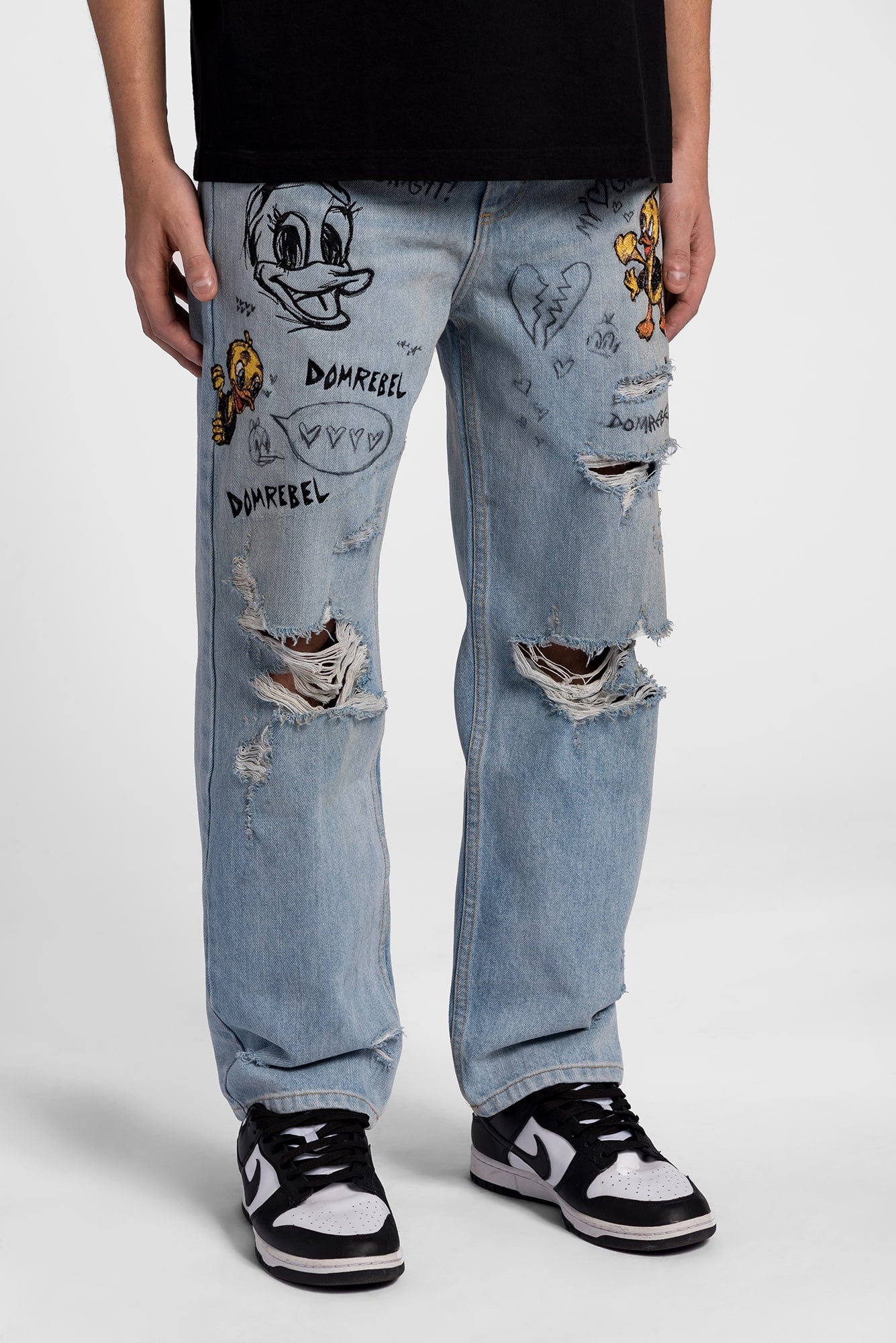 DUCK JEANS - BEACH BLUE – DOMREBEL