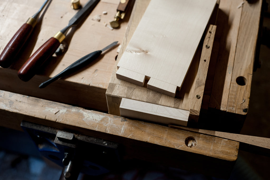 hand cut dovetails