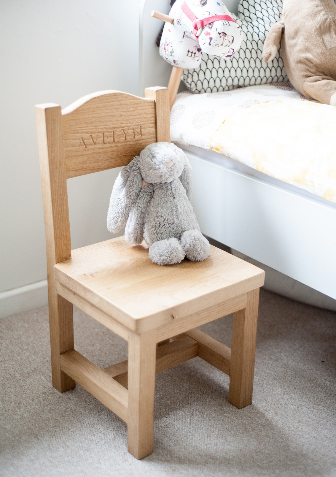 Children S Oak Chair Avie And Oak