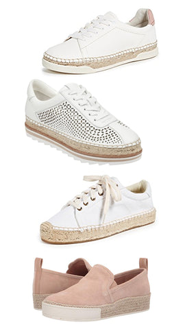 Brittany Fuson, fashion illustration, spring trends, espadrille sneakers