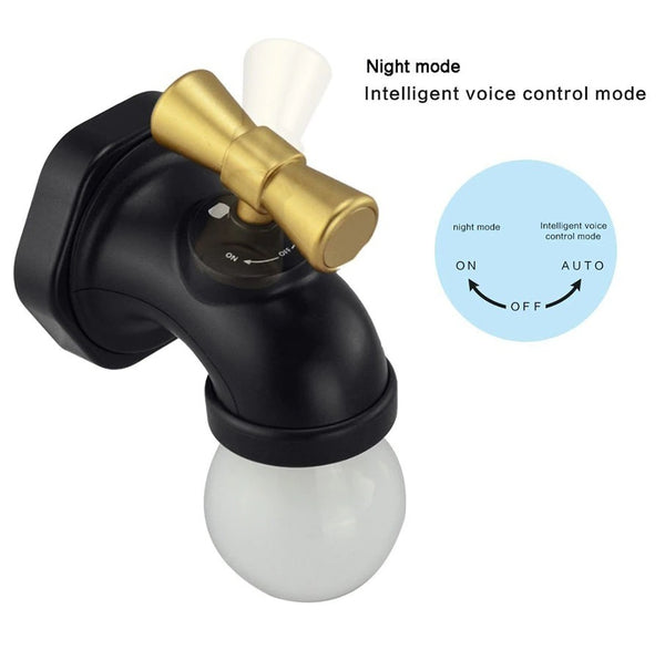 Faucet Style Intelligent and Rechargeable LED Night Light Tap Water Lamp™ 