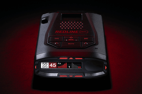 Redline 360c Radar detector Stealth technology