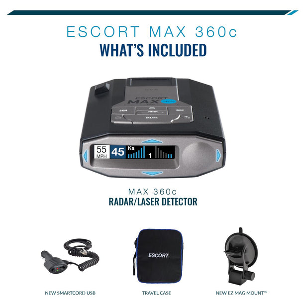 Escort Radar Max 360c Radar Detector Escortradar Com