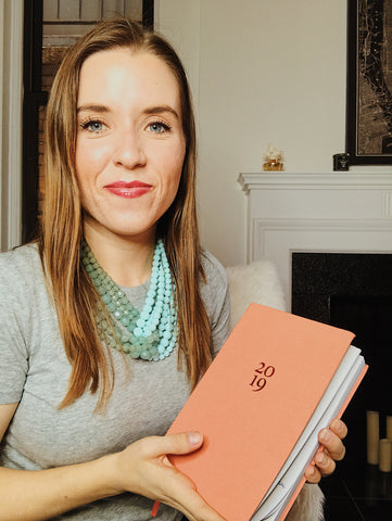 Francesca Phillips with Ponderlily Planner