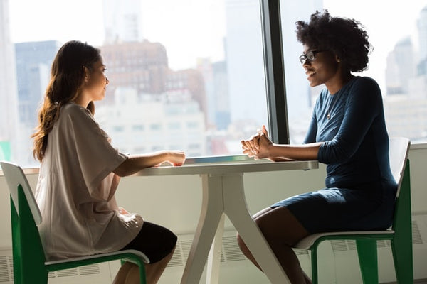 women in a meeting