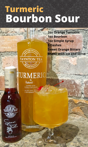 Turmeric Bourbon Sour