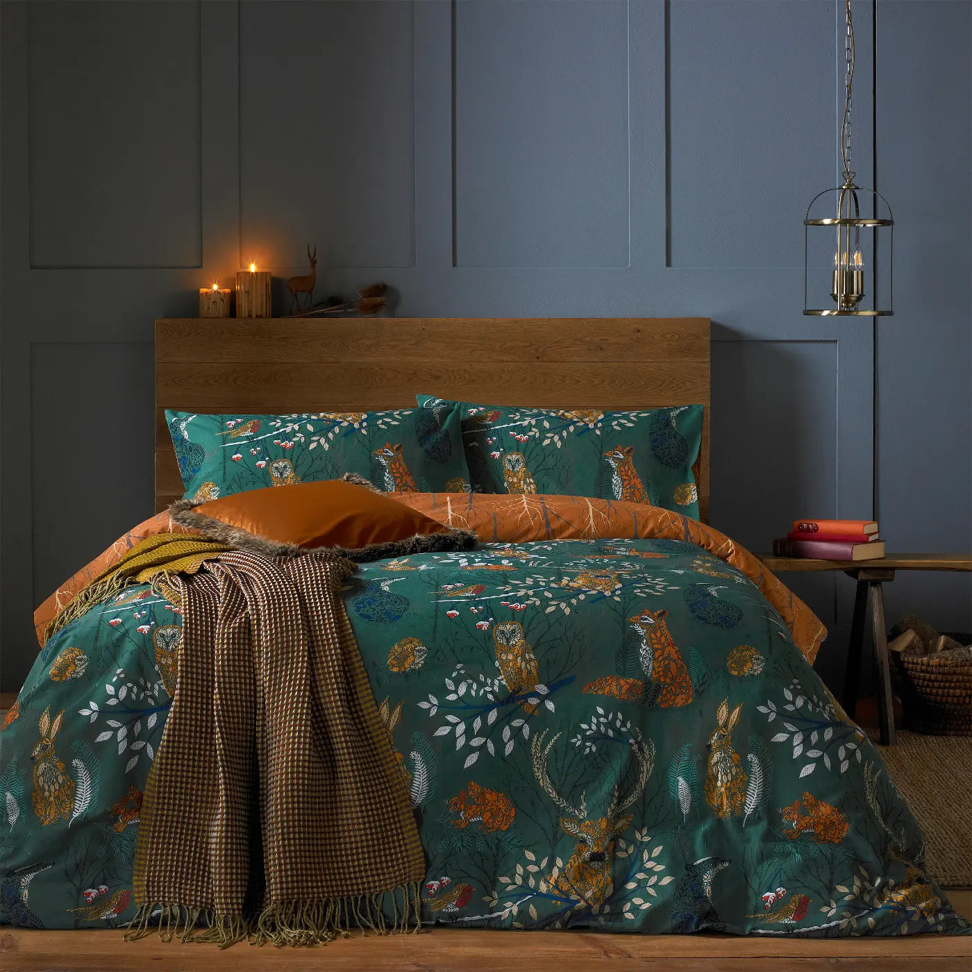 Forest Fauna Duvet Cover Set by furn.