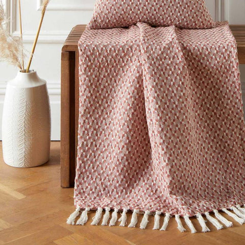 Bexley 100% Recycled Cotton Throw Paprika 