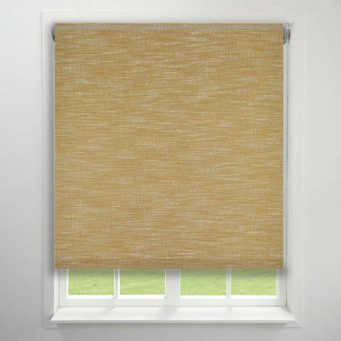 Ophelia Made to Measure Roller Blind (Dim Out) Ochre