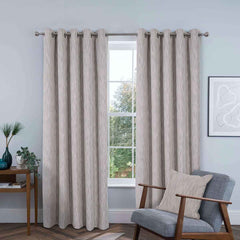 Home Curtains - Pair of Natural Curtains