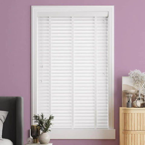 Starwood Faux Wood Alina Fine Grain Made to Measure Venetian Blind with Tranquil Tapes