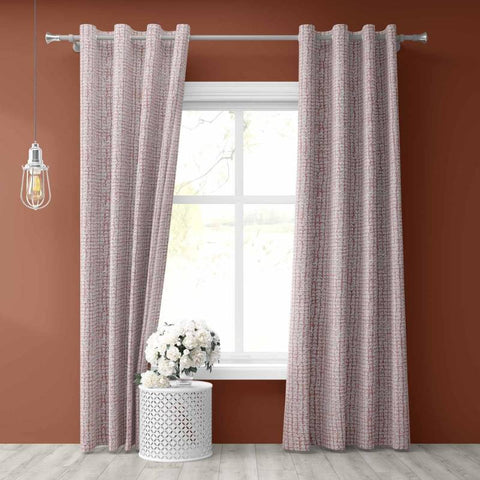 Tulsa Coral Made To Measure Curtains 