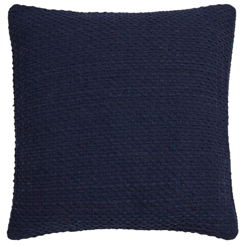 Hayden Recycled Cotton Navy Cushion Cover 17" x 17"