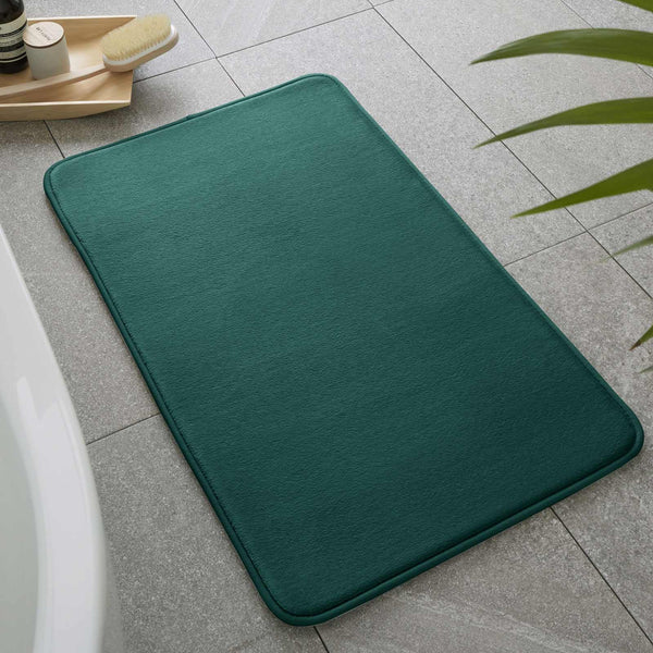 Buy Catherine Lansfield White Anti-Bacterial Memory Foam Bath Mat from the  Next UK online shop