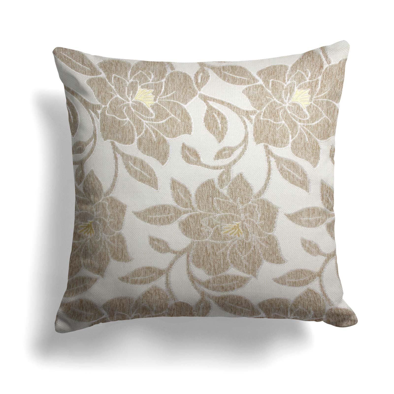 Peony Cream Cushion Covers 18'' x 18'' – Ideal Textiles