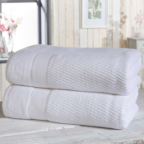 Royal Velvet Grey 2 Piece Bath Sheet Towel Set – Ideal