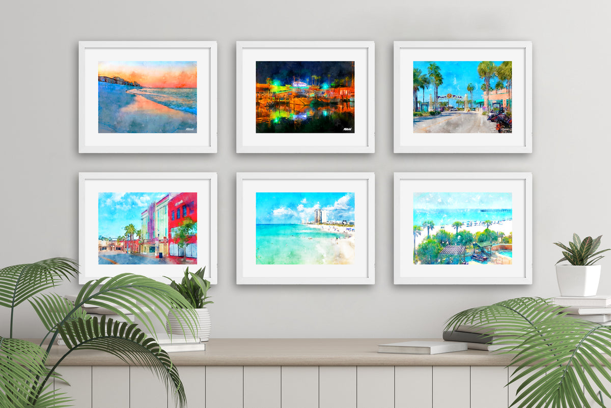 NYC Framed Wall Decor Set of 6