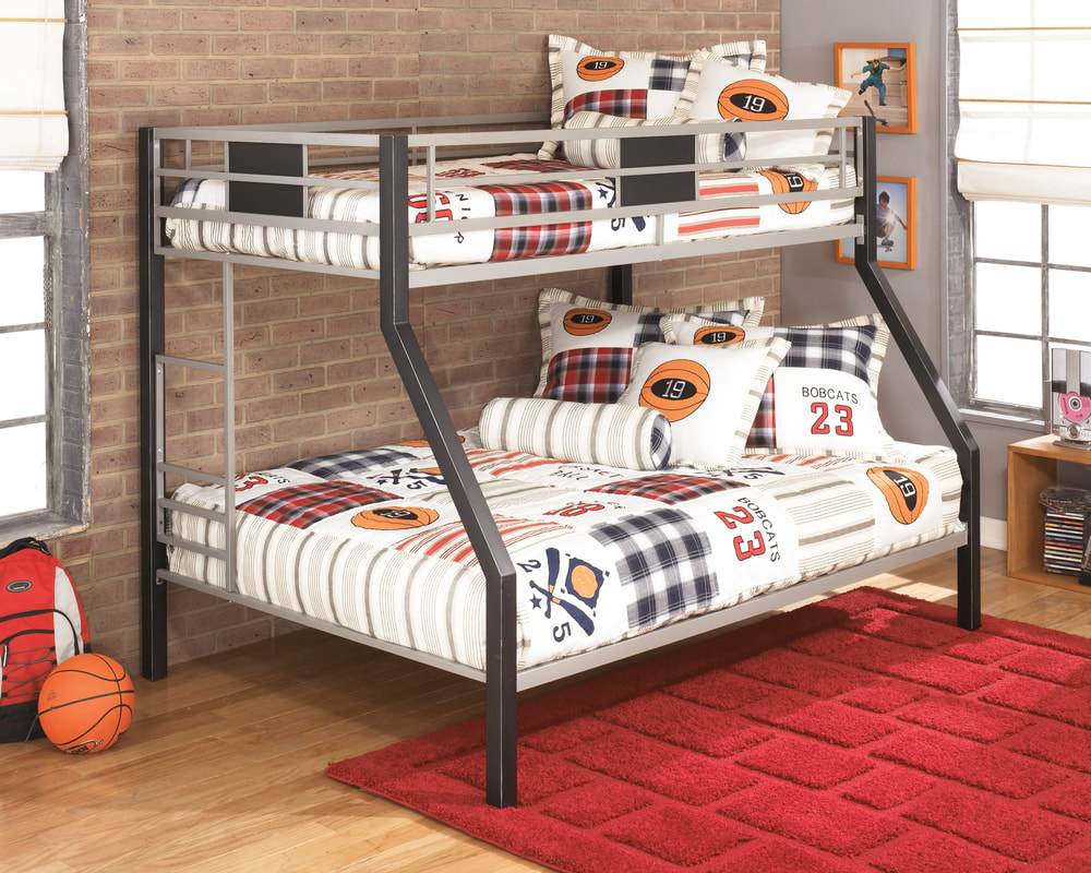 Двухъярусная кровать Twin/Full Bunkbed (Metal)