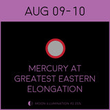 Mercury at Greatest Elongation