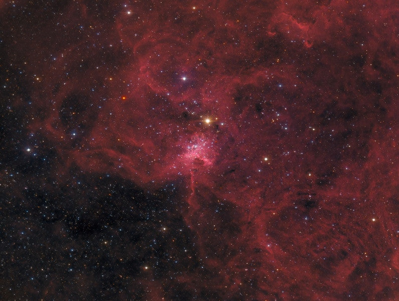 IC 417 Spider Nebula John Davis Rowe-Ackermann Schmidt Astrograph 11"