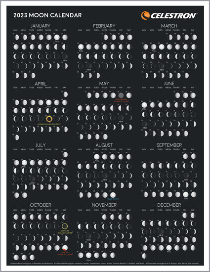 2023 Moon Calendar