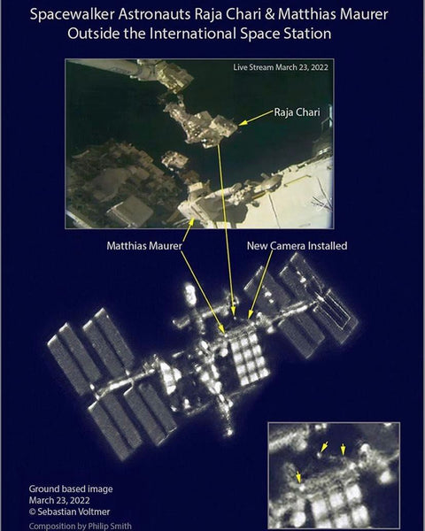 ISS captured with a Celestron 11" EdgeHD from Dr. Sebastian Voltmer