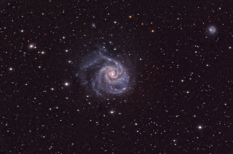 M101, Pinwheel Galaxy John Davis Rowe-Ackermann Schmidt Astrograph 11"