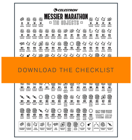 Messier Marathon Checklist Download