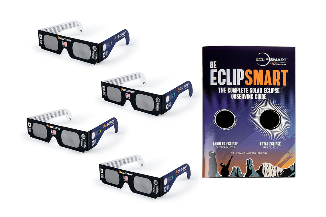 EclipSmart Solar Eclipse Glasses Observing Kit Celestron