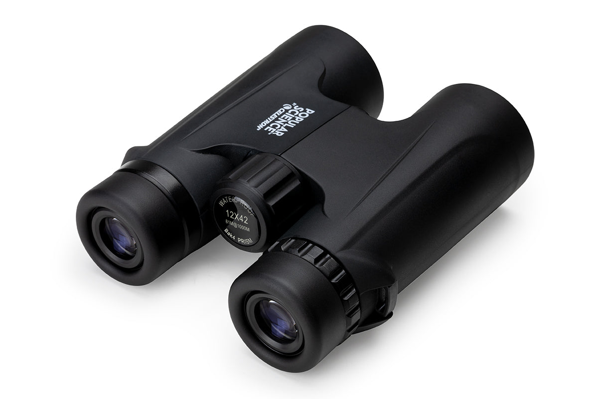 Popular Science by Celestron Outland X 12x42mm Roof Binocular with Smartphone Adapter and Bluetooth remote-image-5