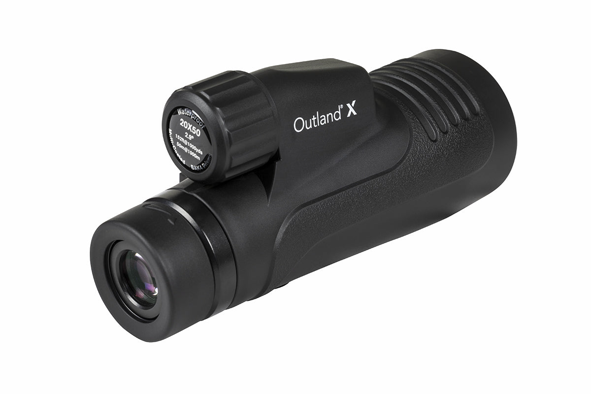 Outland X 20x50mm Monocular with Tripod, Smartphone Adapter