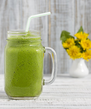 Rockin Wellness green protein smoothie