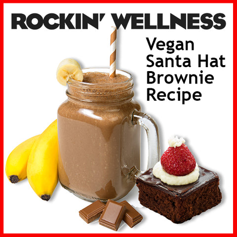 Rockin Wellness vegan brownie recipe shake nutrition protein mix 