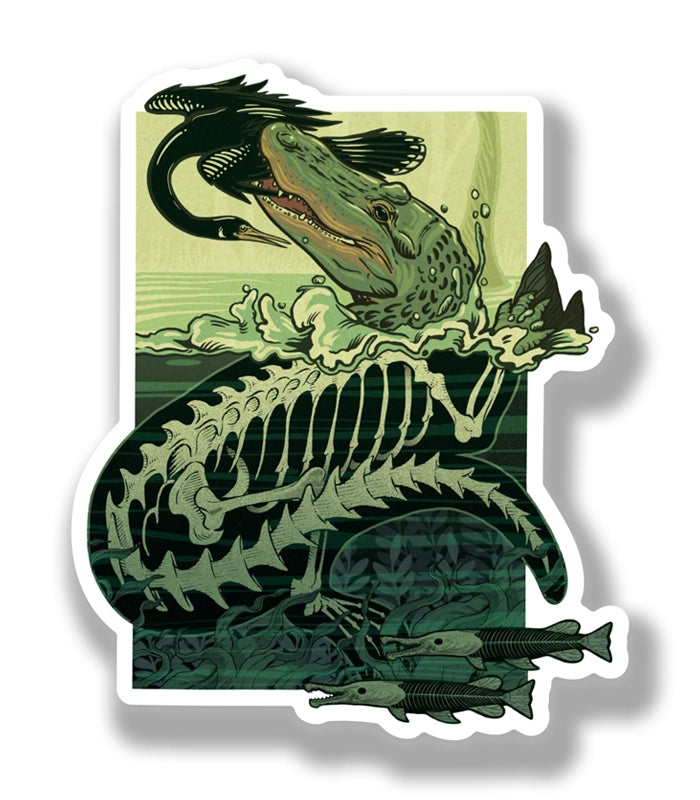 Teeth Beaneath Sticker