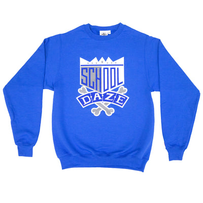 School Daze Crew Neck Sweatshirt - Red/Black – S.J