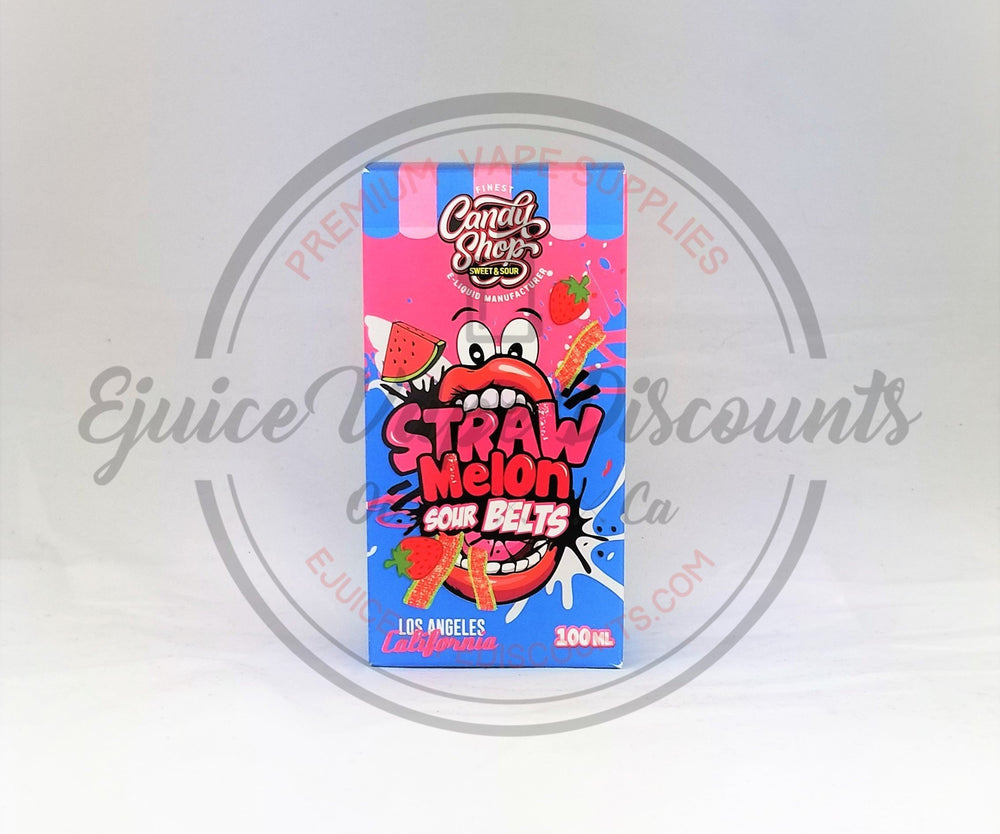 Candy Shop StrawMelon Sour Belts 100ml